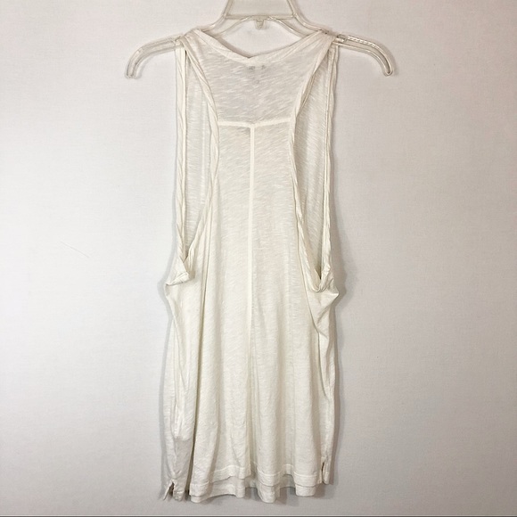 Joie Nykel  Racerback Porcelain Tank Top L - Picture 4 of 7